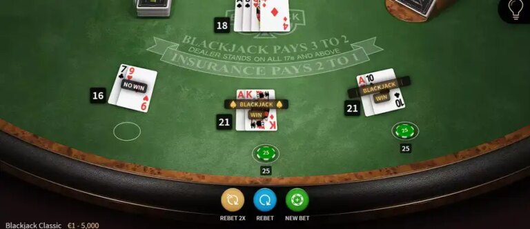 Blackjack Classic (NetEnt)