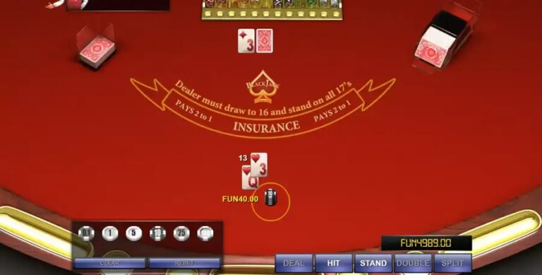 Blackjack Double Deck