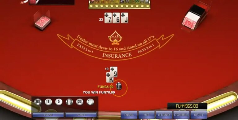 Blackjack Double Deck