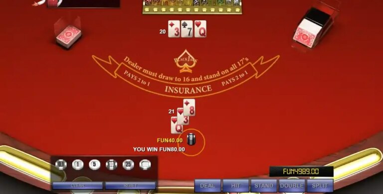 Blackjack Double Deck