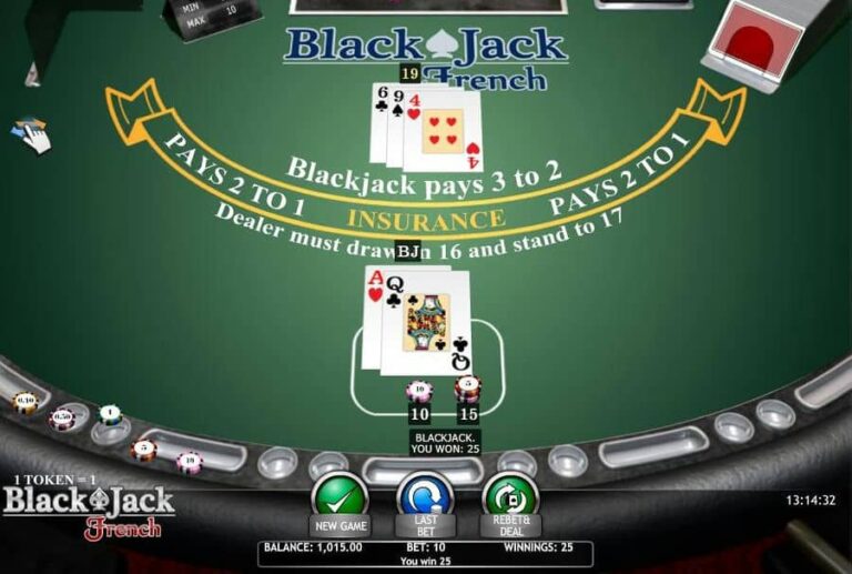 Blackjack French (iSoftBet)