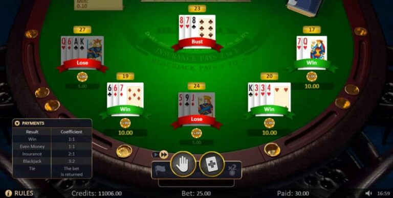 Blackjack Low (Playson)