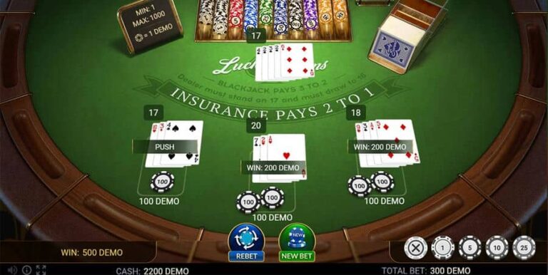 Blackjack Lucky Sevens