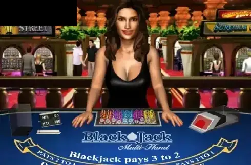 Blackjack MH 3D (iSoftBet)
