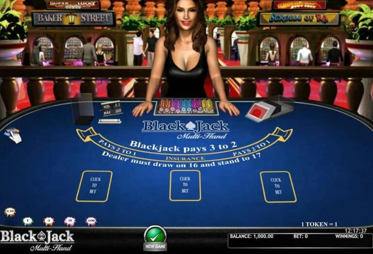 Blackjack MH 3D (iSoftBet)