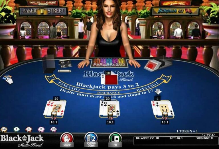 Blackjack MH 3D (iSoftBet)