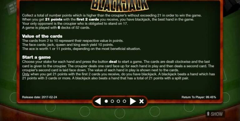 Blackjack Multihand 7 Seats