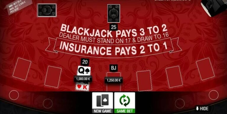 Blackjack Multihand 7 Seats VIP