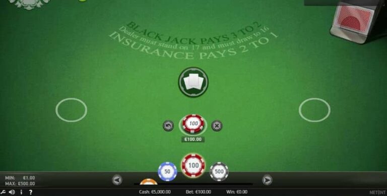 Blackjack (NetEnt)