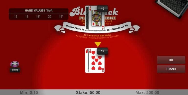 Blackjack Players Choise