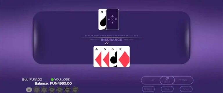 Blackjack Premium Double Deck