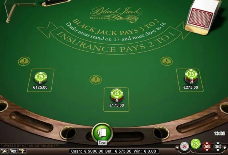 Blackjack Professional Series High Limit