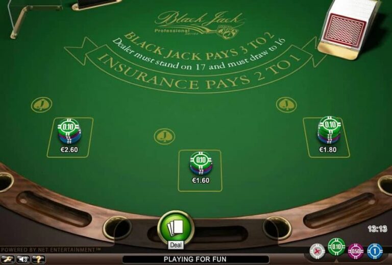 Blackjack Professional Series Low Limit