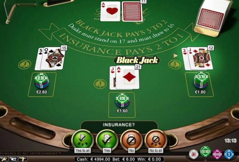 Blackjack Professional Series Low Limit