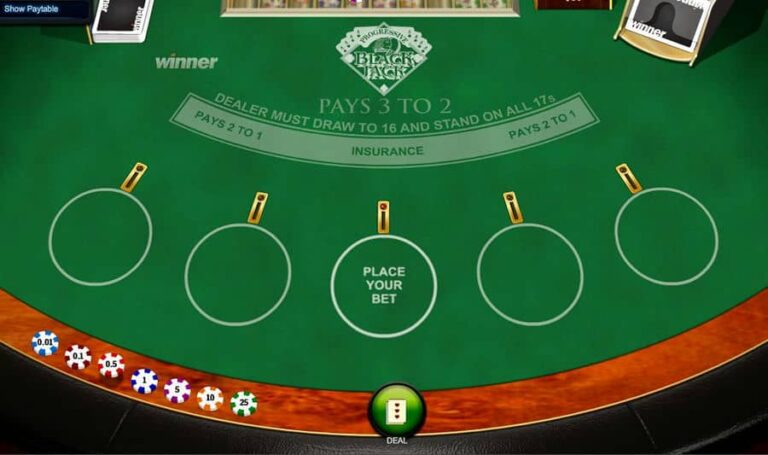 Blackjack Progressive (Playtech)