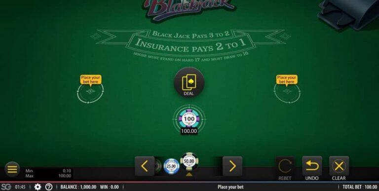 Blackjack (Shuffle Muster)