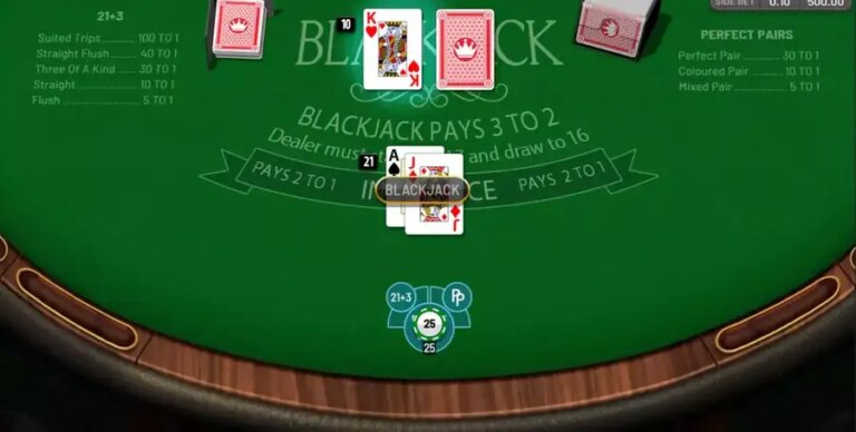 Blackjack Single Hand (Blueprint)