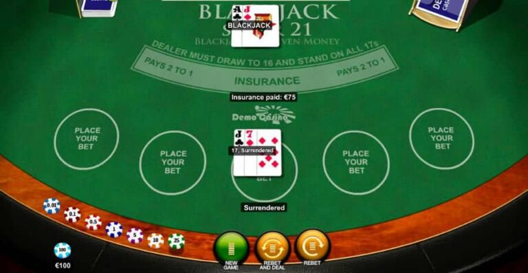 Blackjack Super 21 (Playtech)