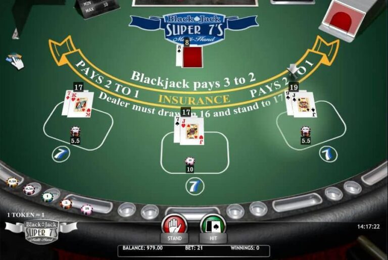 Blackjack Super 7s MH