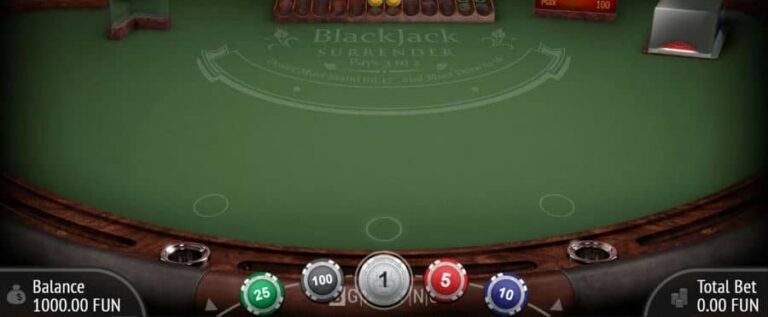 Blackjack Surrender (BGaming)