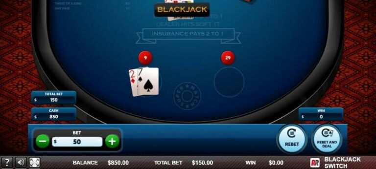 Blackjack Switch (Red Rake)