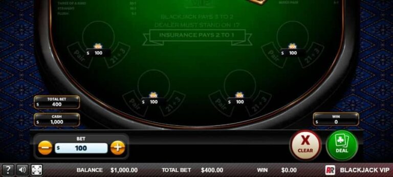 Blackjack VIP (Red Rake)