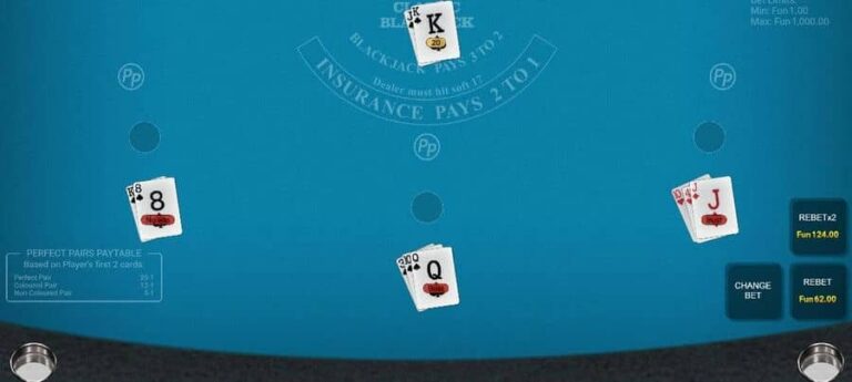 Blackjack with Perfect Pairs