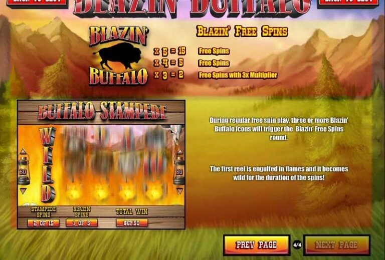 Blazin’ Buffalo