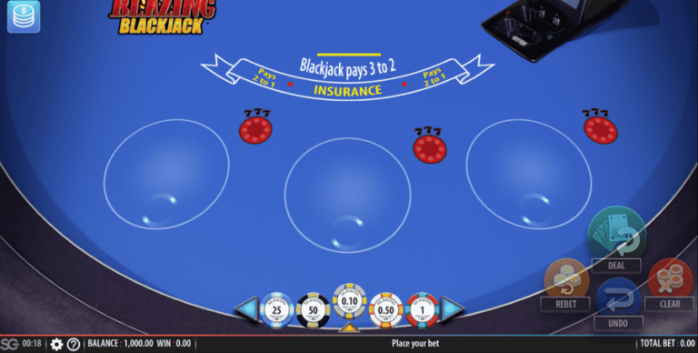Blazing 7’s Blackjack