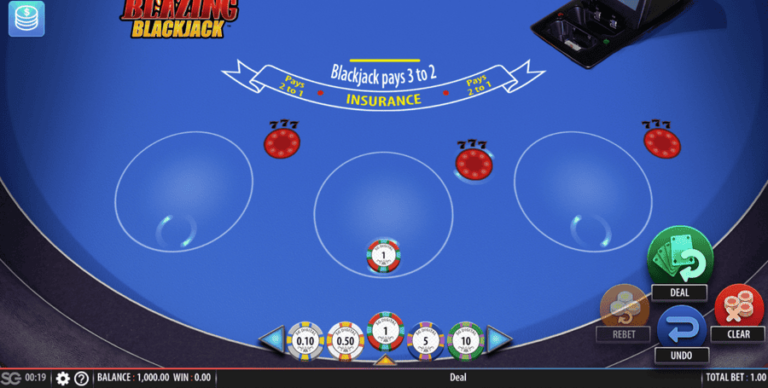 Blazing 7’s Blackjack