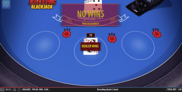 Blazing 7’s Blackjack