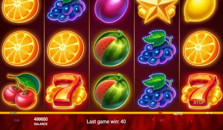 Blazing Fruits