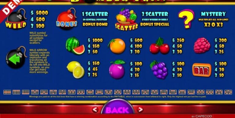 Bomber Fruit