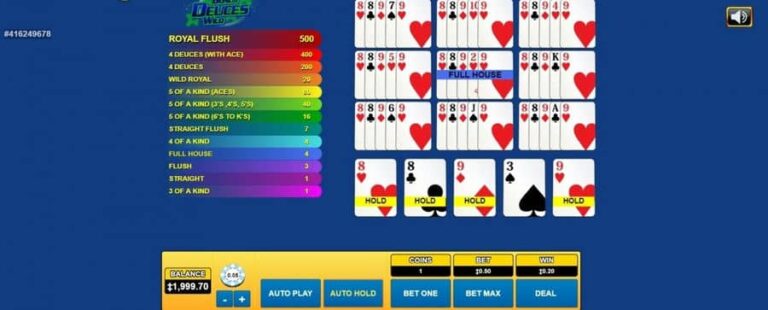 Bonus Deuces Wild (Habanero)