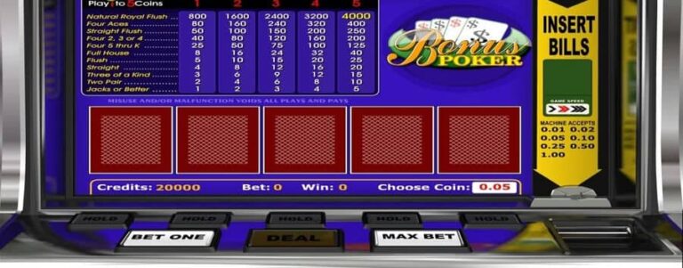 Bonus Poker (Betsoft)