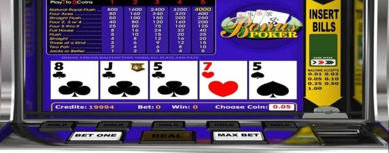 Bonus Poker (Betsoft)