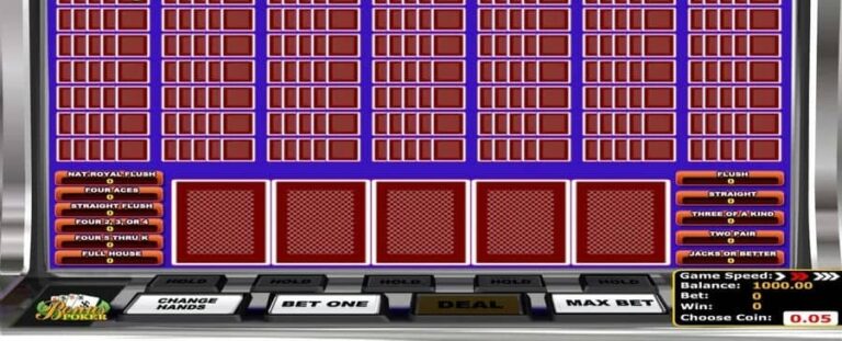 Bonus Poker MH (Betsoft)