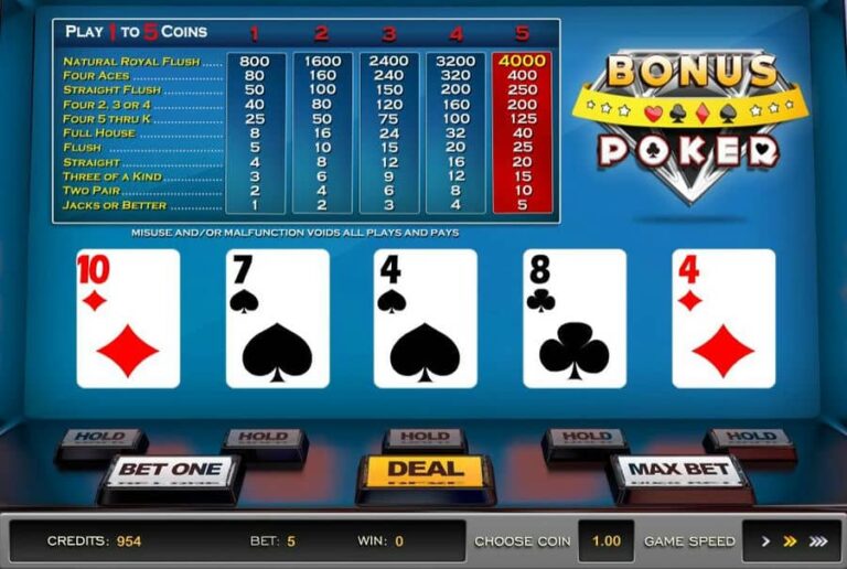 Bonus Poker (Nucleus Gaming)