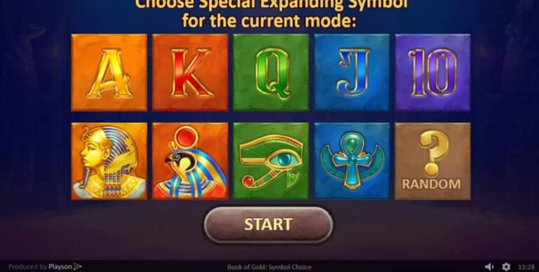 Book of Gold: Symbol Choice