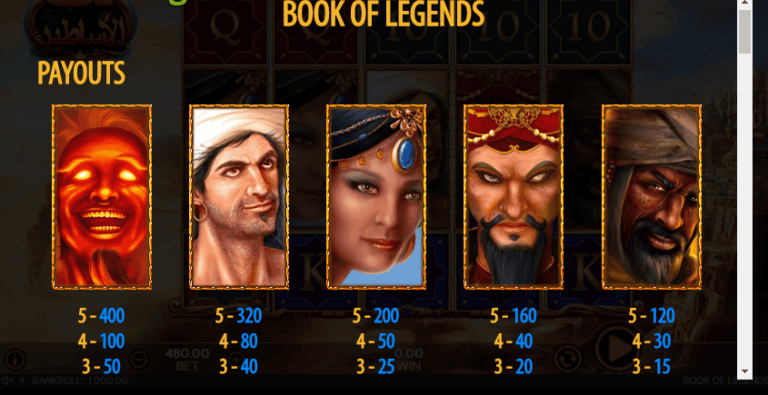 Book of Legends (888 Gaming)