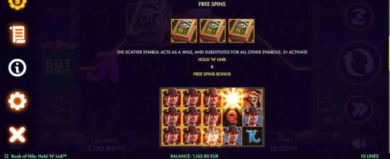 Book of Nile Hold n Link