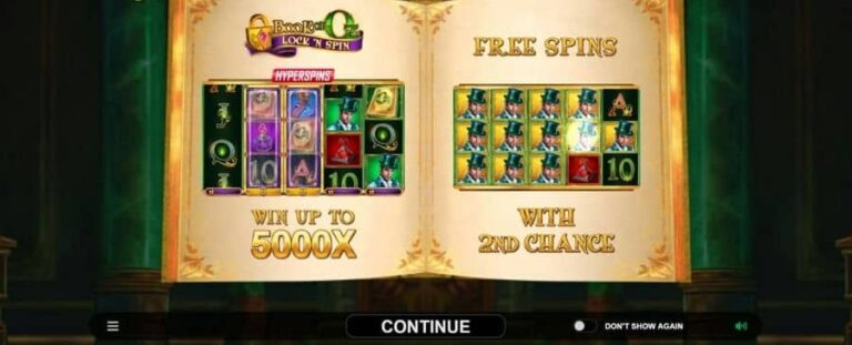 Book of Oz Lock ‘N Spin