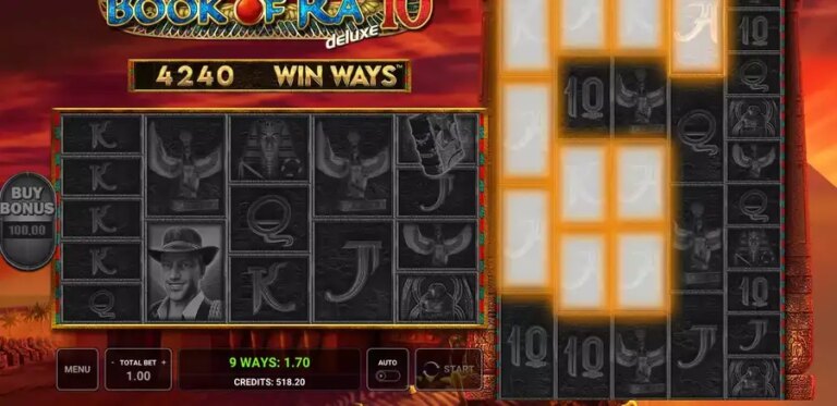 Book of Ra deluxe 10: Win Ways