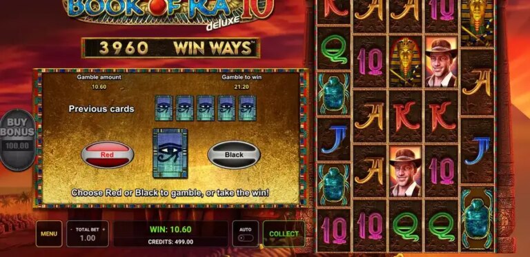 Book of Ra deluxe 10: Win Ways