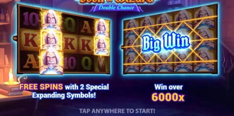 Book of Wizard Double Chance