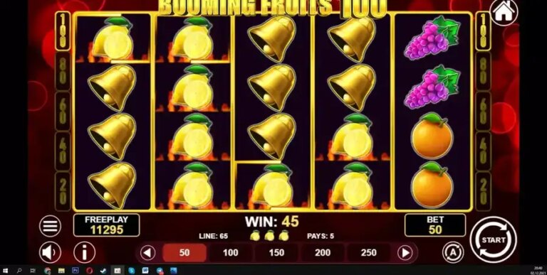 Booming Fruits 100