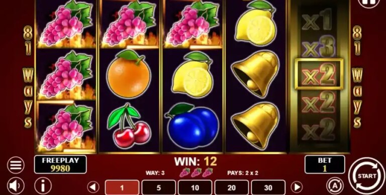 Booming Fruits 81x