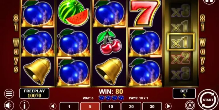 Booming Fruits 81x