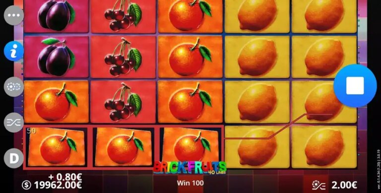 Brick Fruits 40 Lines