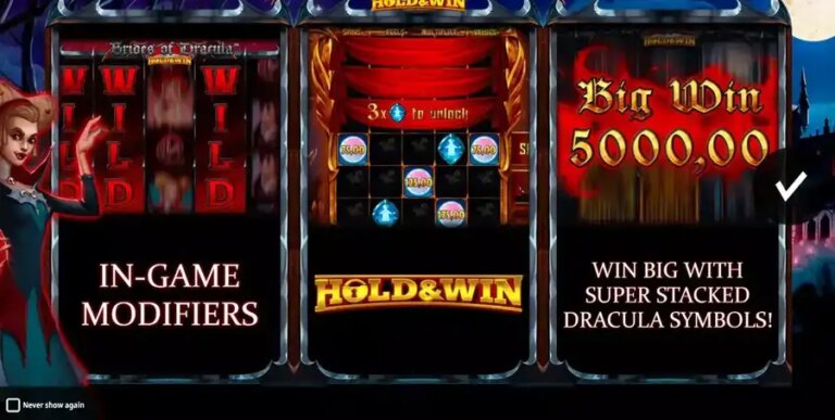 Brides of Dracula Hold and Win